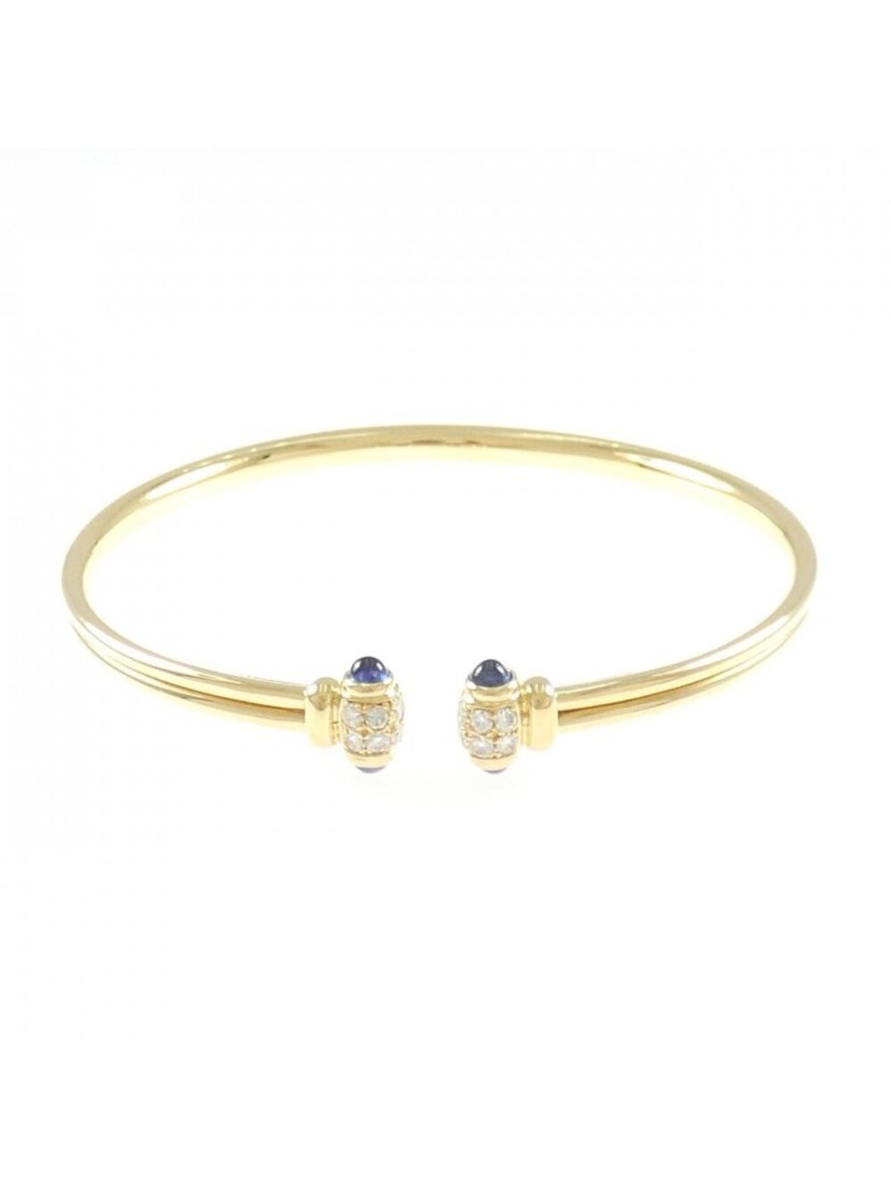Cartier Sapphire Bangle Bracelet